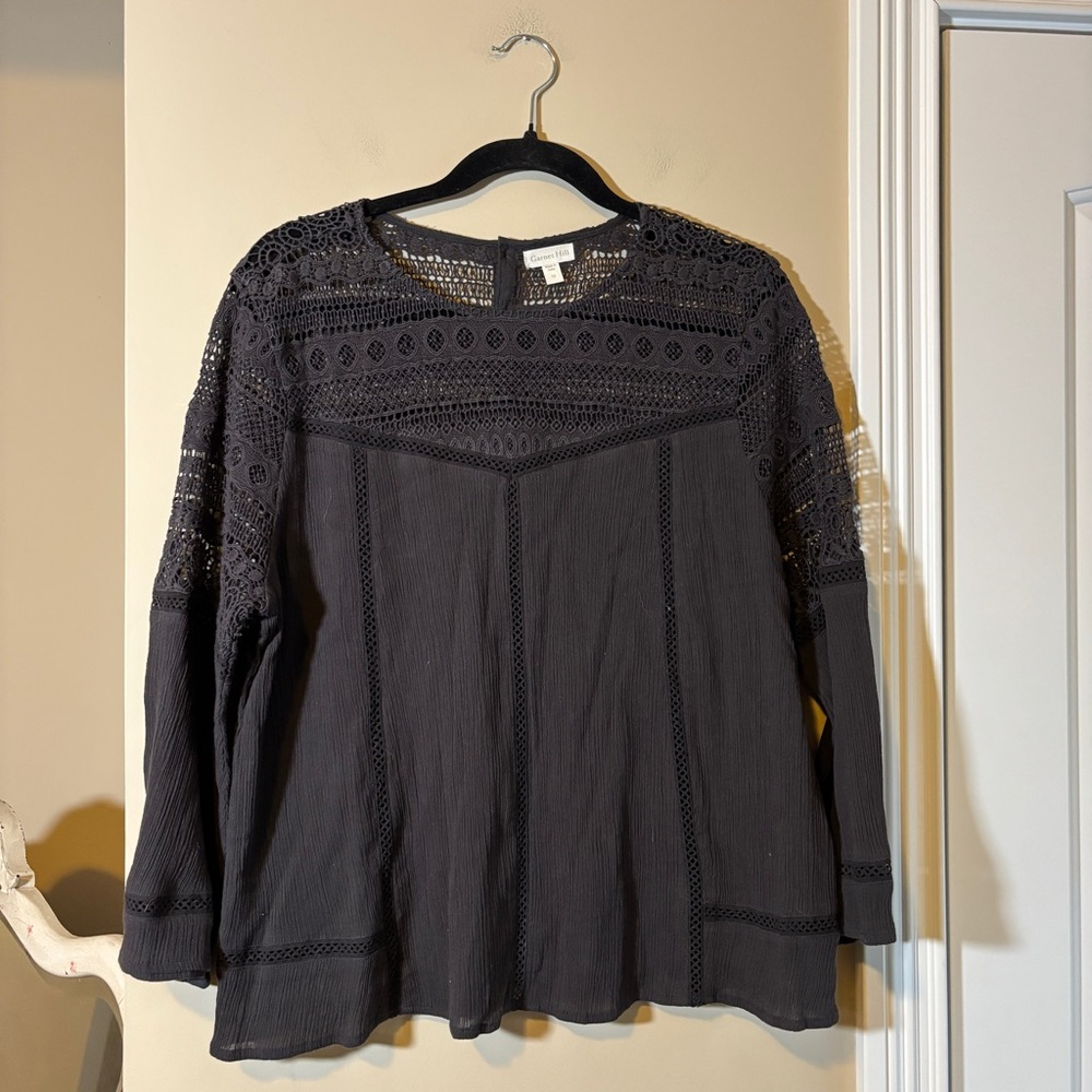 Garnet Hill 100% Cotton Blouse